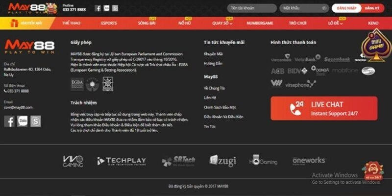 May88 đặt mục tiêu cung cấp dịch vụ nhanh chóng và thuận lợi